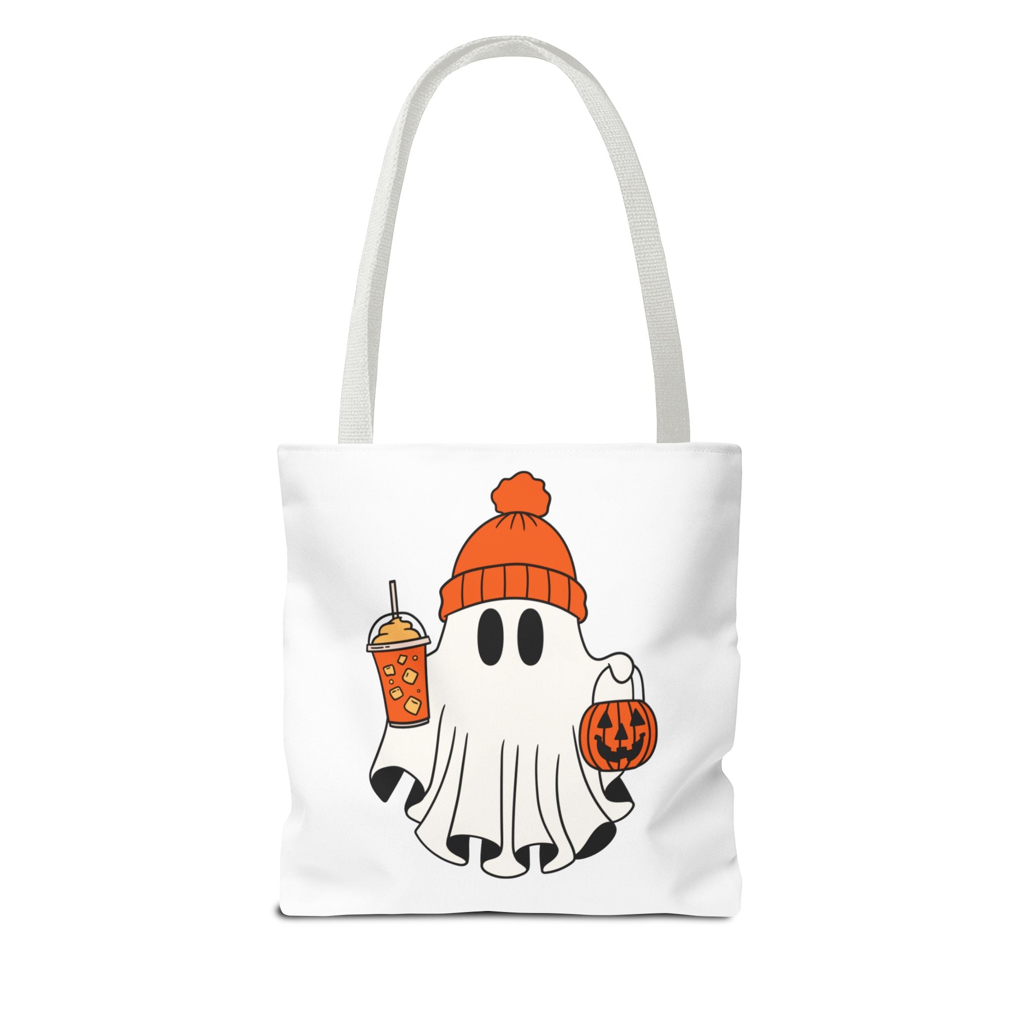 Halloween Tote Bag - Spooky Spirit, Trick or Treat Bag, Momster Design, Ghost Halloween Tote, Fall Festival Accessory