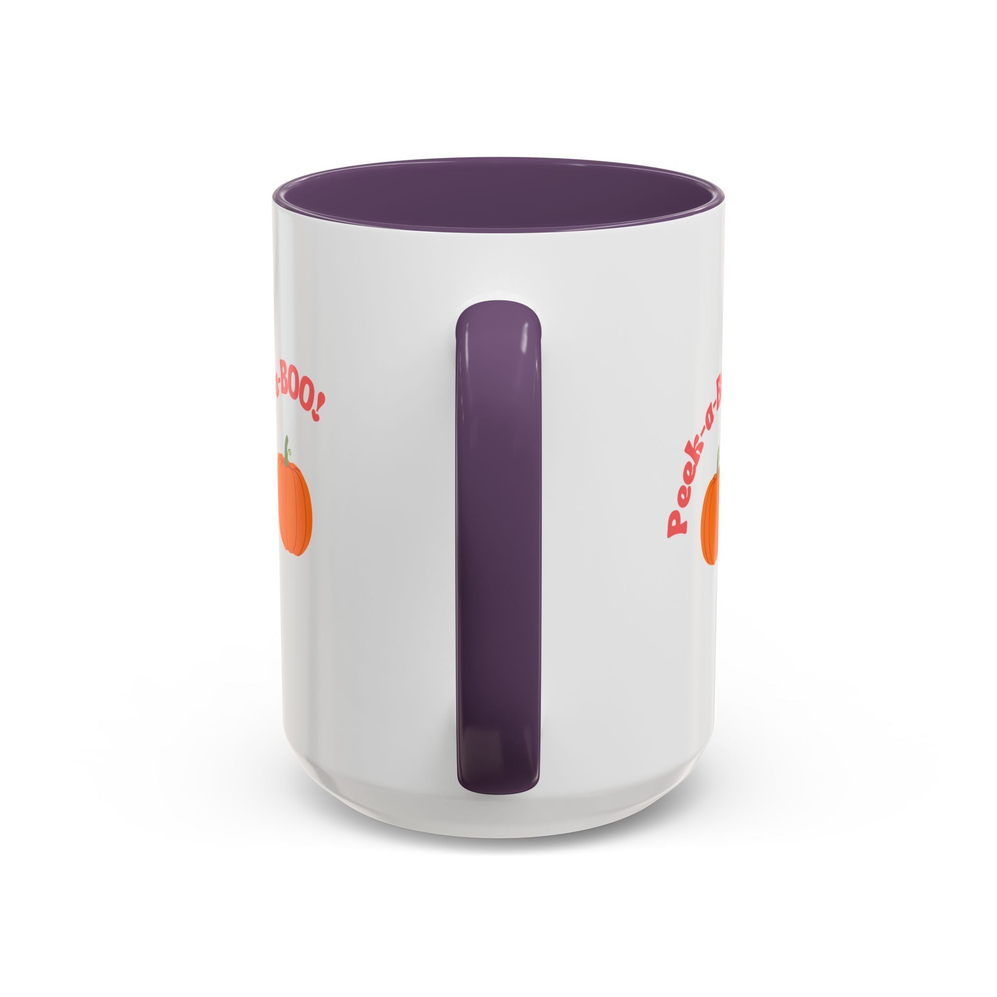 Halloween Ghost Coffee Mug - Peek-a-Boo Design, Spooky Drinkware, October Gift, Cute Mug for Coffee Lovers, Fall Decor