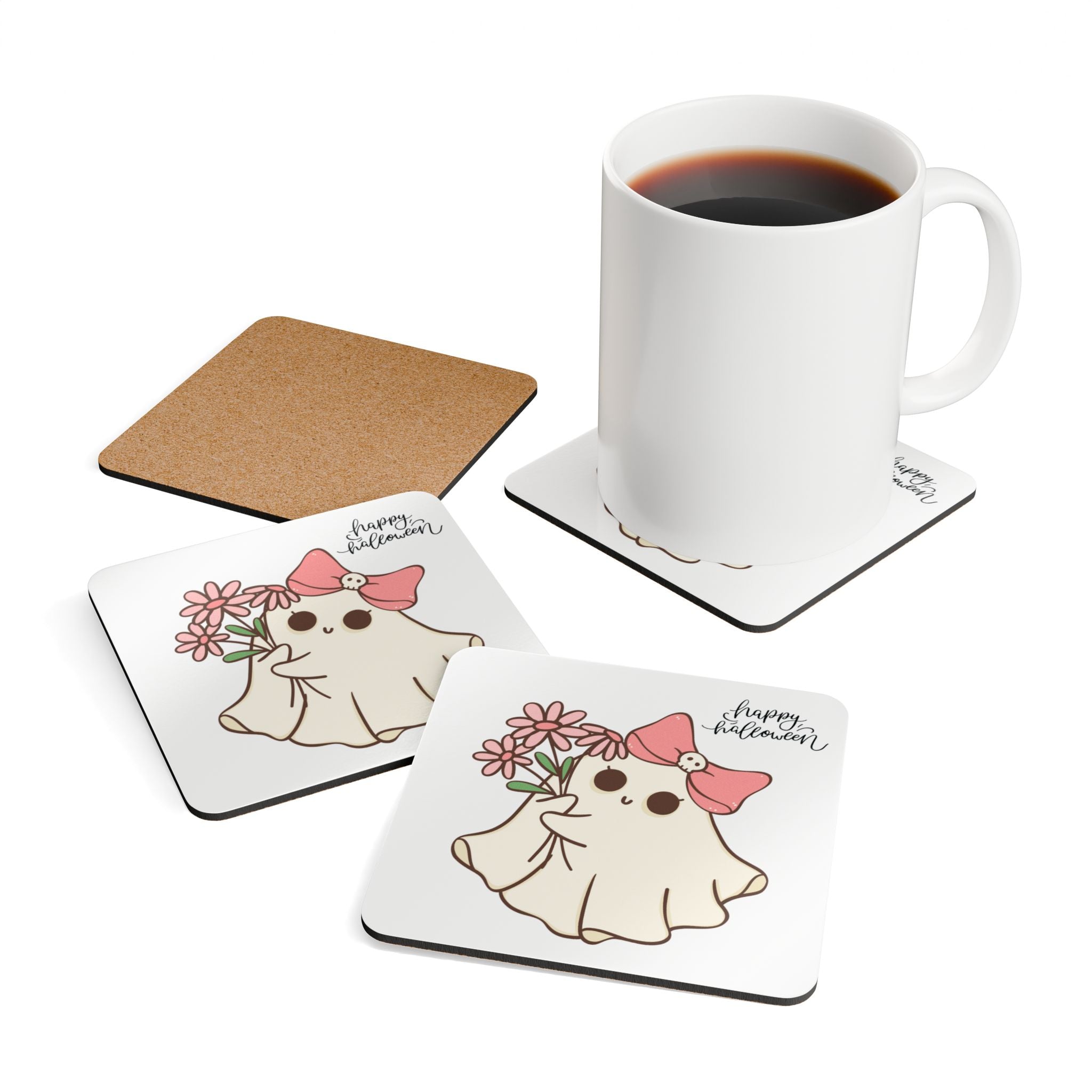 Corkwood Coaster Set