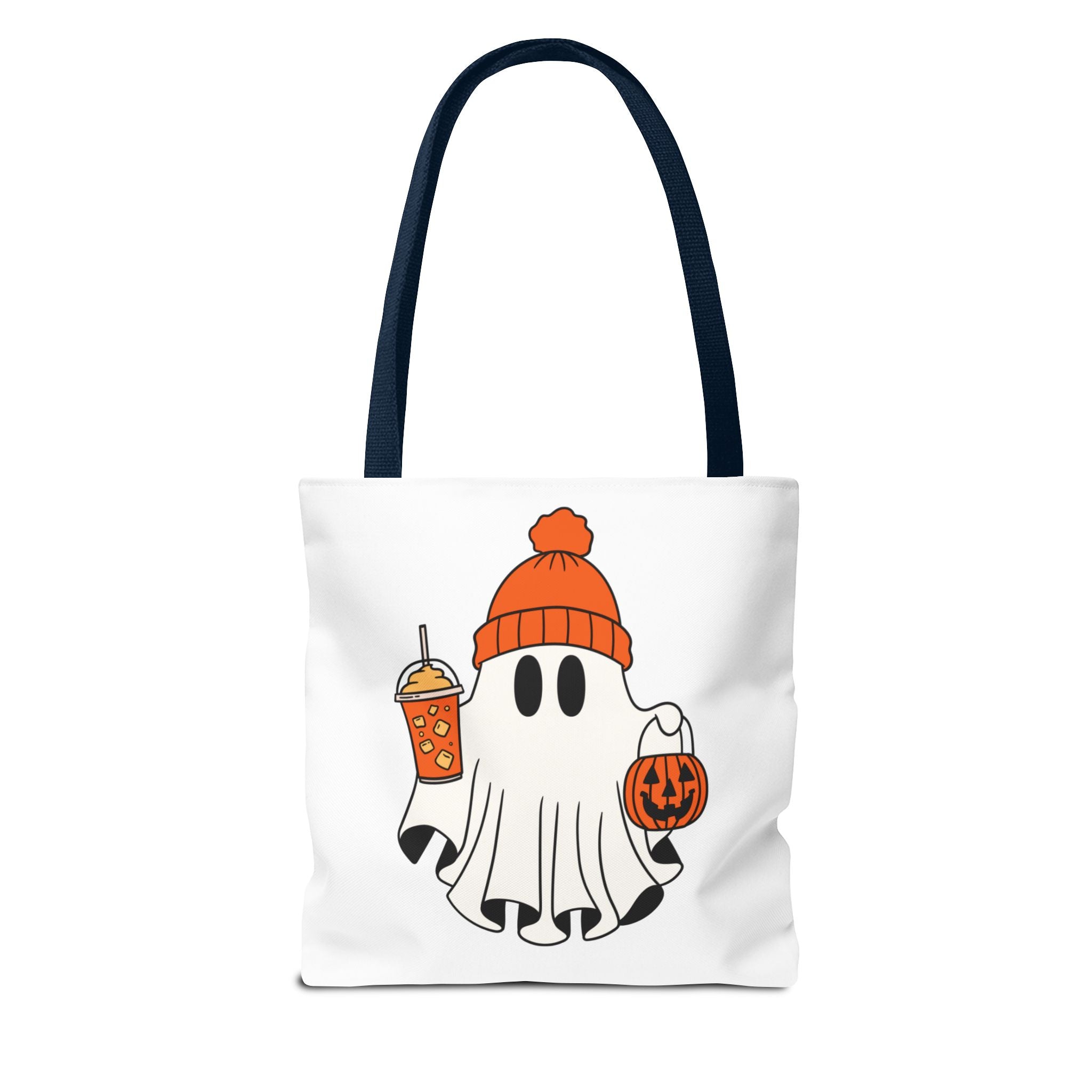 Halloween Tote Bag - Spooky Spirit, Trick or Treat Bag, Momster Design, Ghost Halloween Tote, Fall Festival Accessory