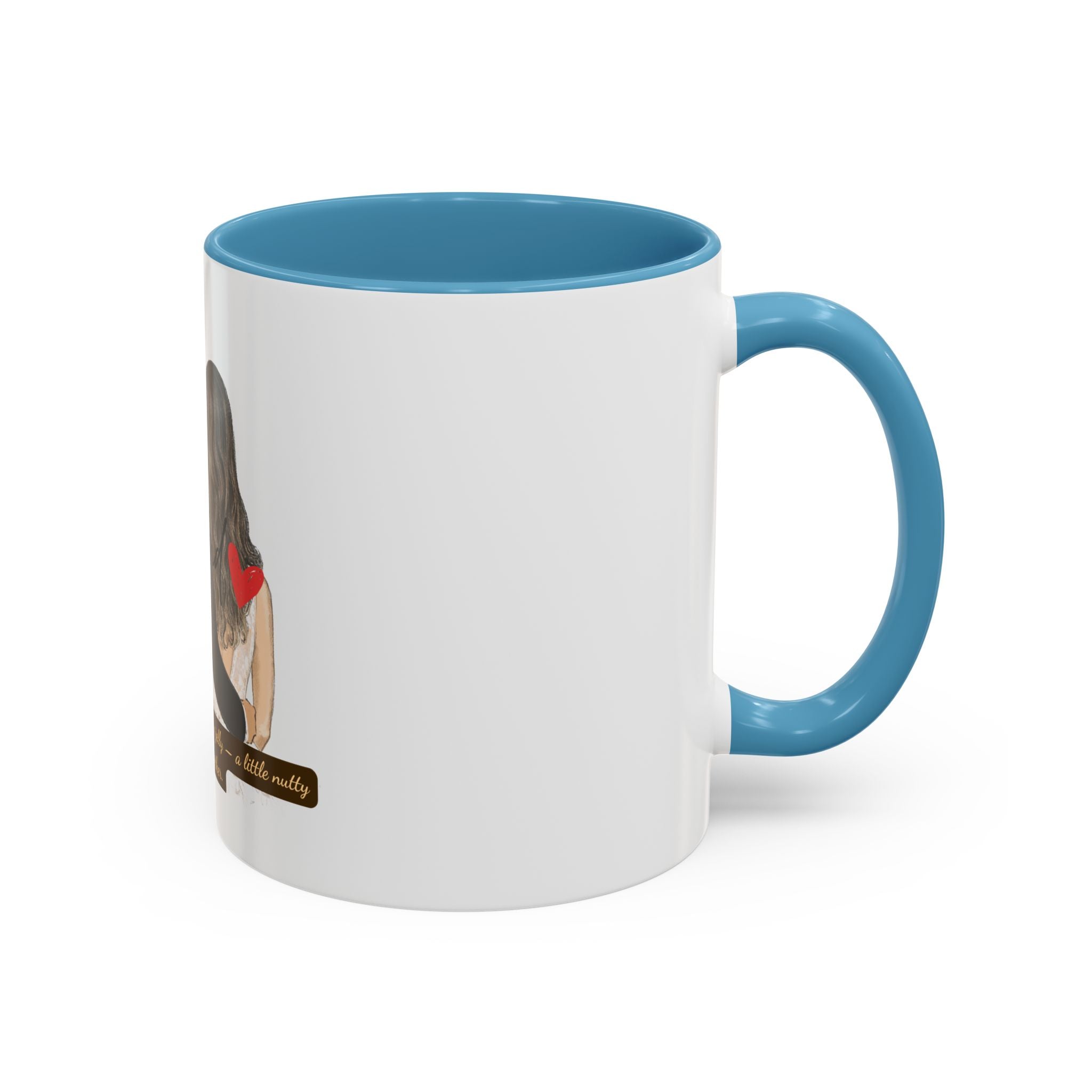 Romantic Accent Coffee Mug for Couples, Personalized Wedding Gift, Sweetheart Gift, Engagement Present, Husband Mug