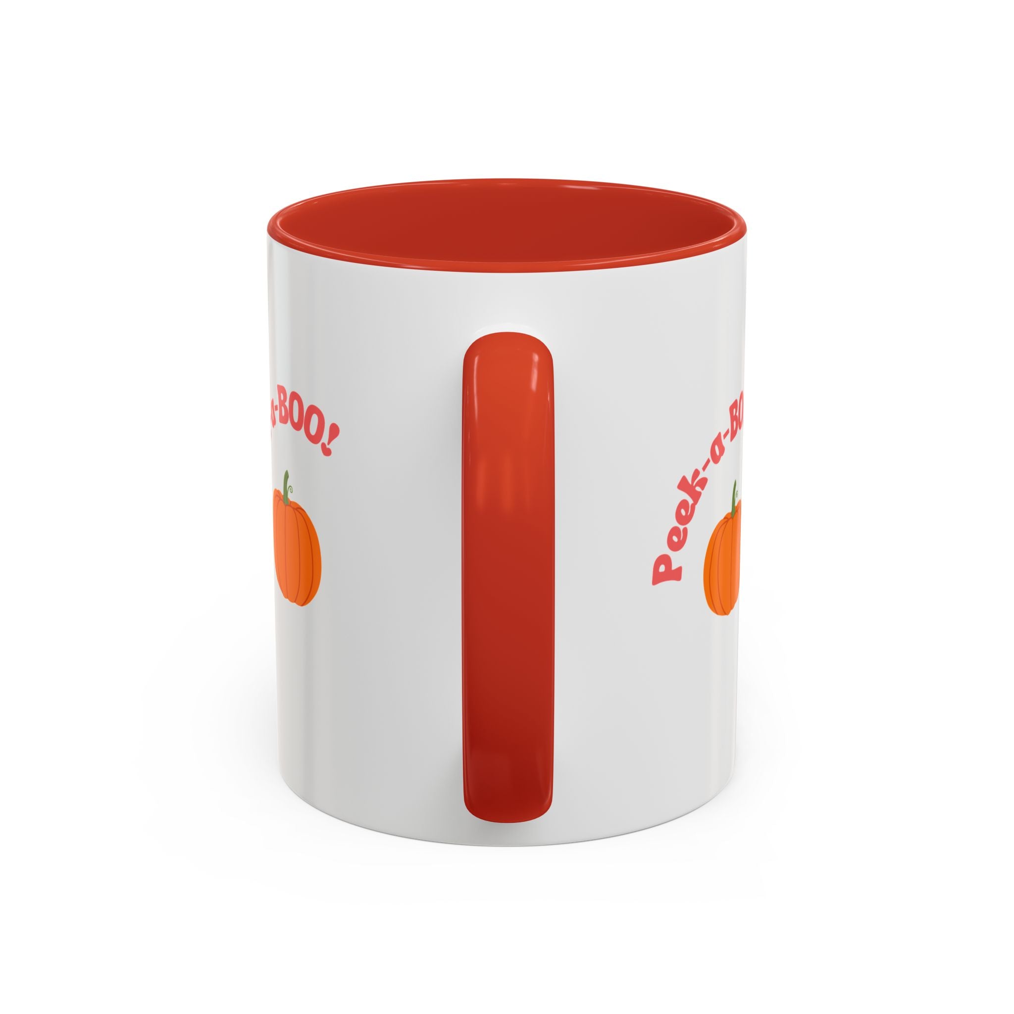 Halloween Ghost Coffee Mug - Peek-a-Boo Design, Spooky Drinkware, October Gift, Cute Mug for Coffee Lovers, Fall Decor