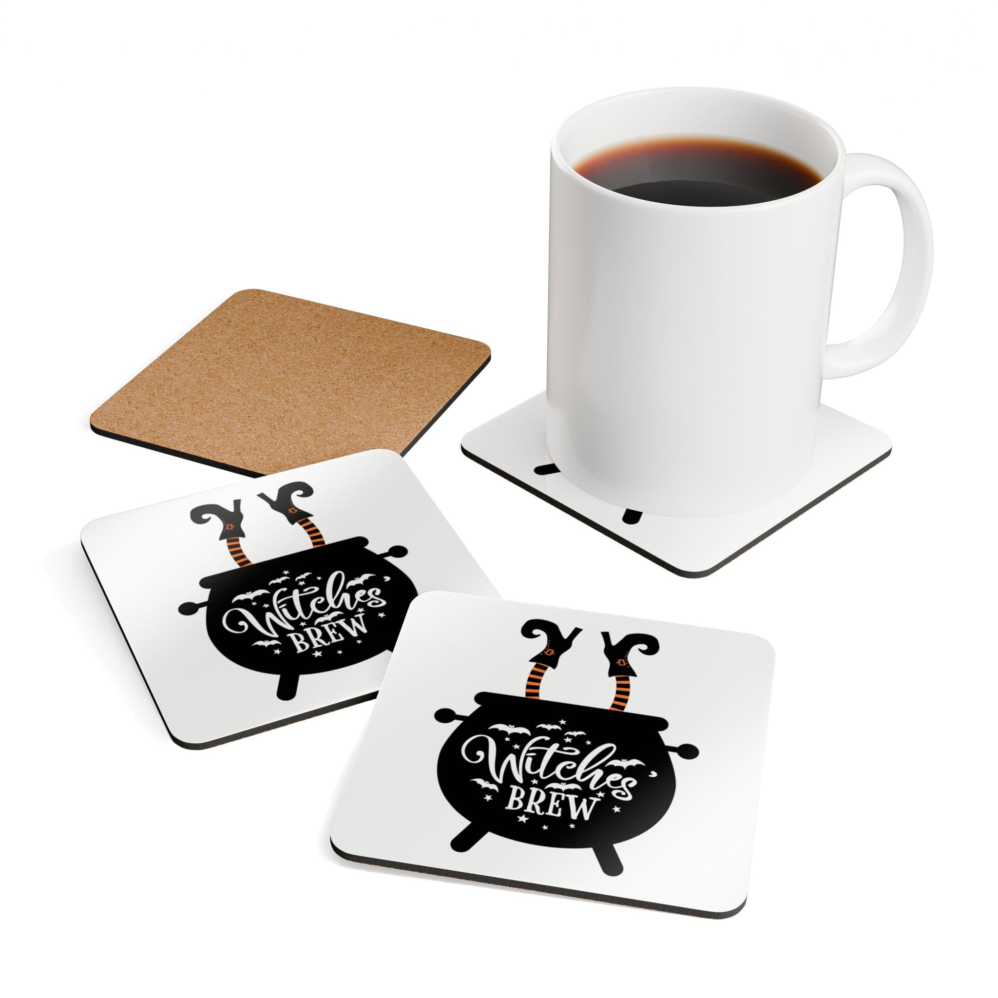 Corkwood Coaster Set