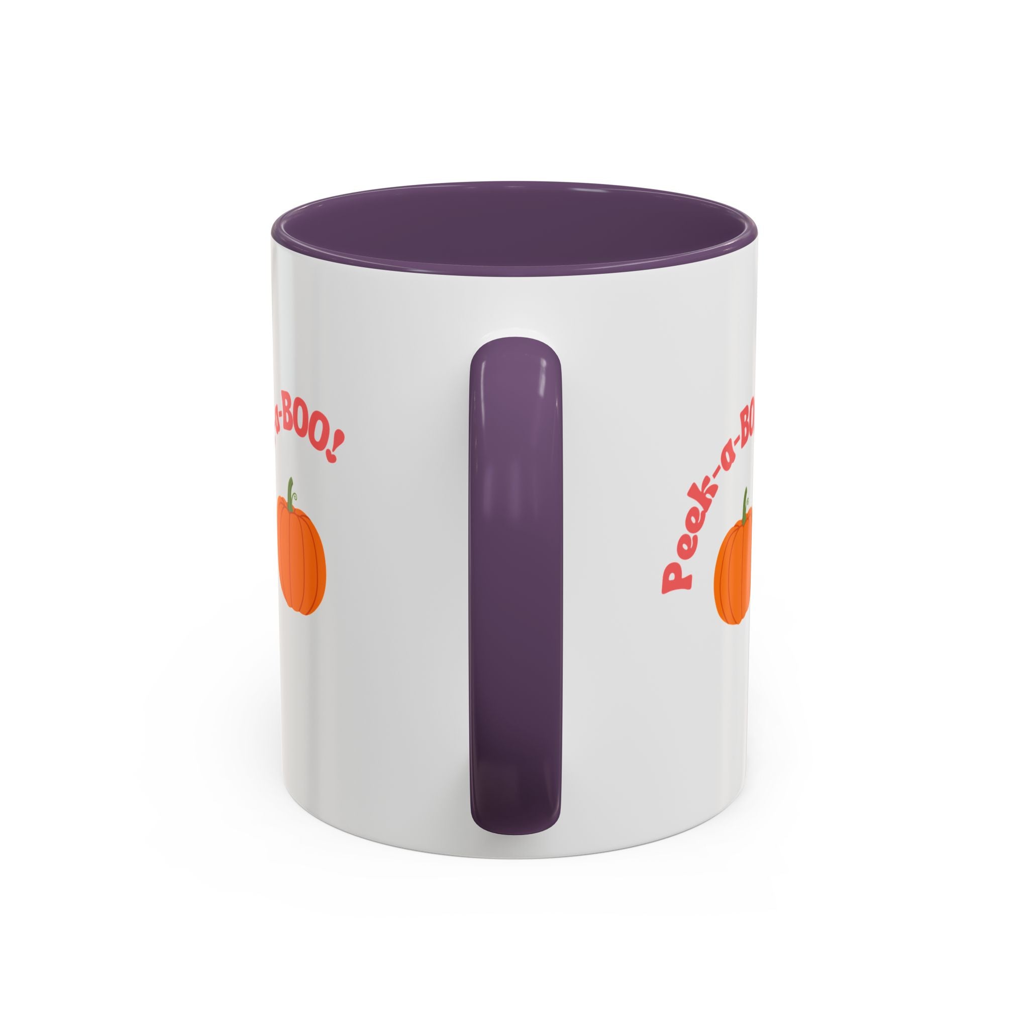 Halloween Ghost Coffee Mug - Peek-a-Boo Design, Spooky Drinkware, October Gift, Cute Mug for Coffee Lovers, Fall Decor