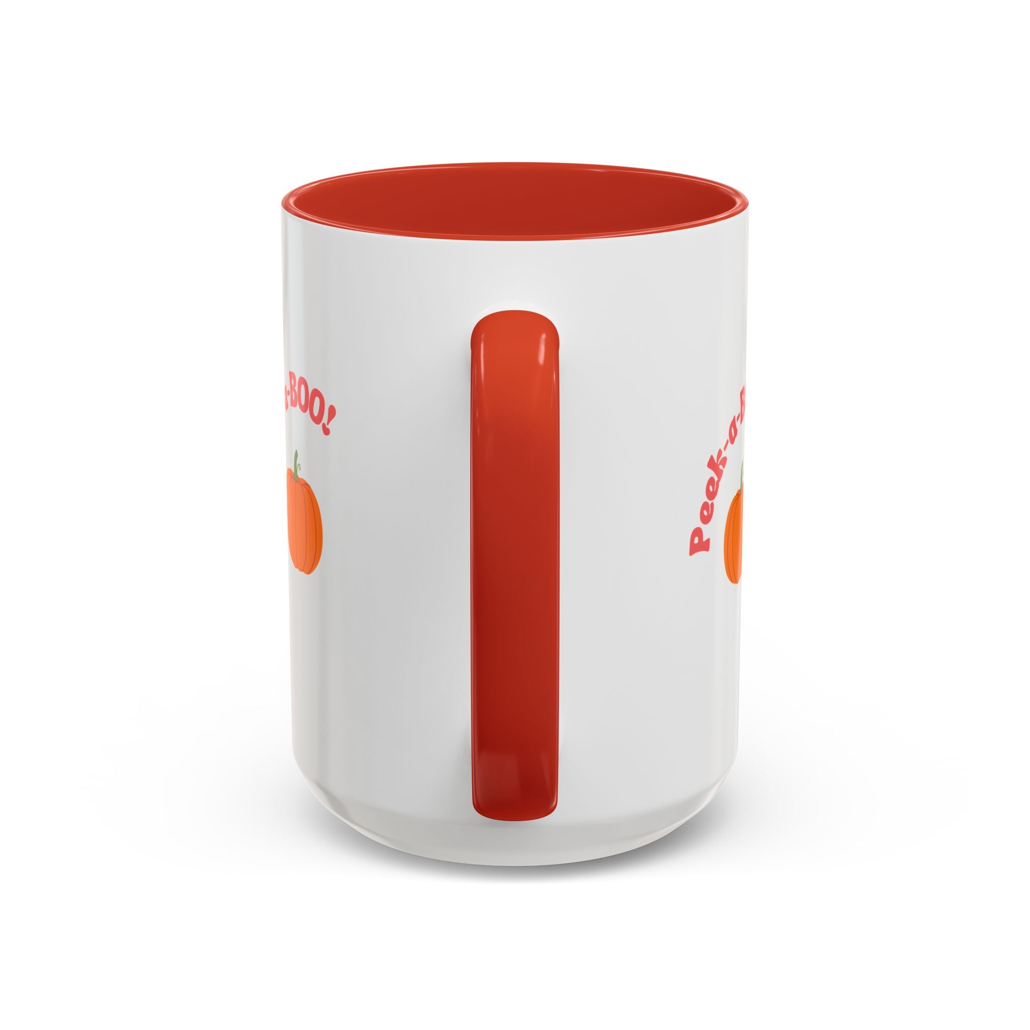 Halloween Ghost Coffee Mug - Peek-a-Boo Design, Spooky Drinkware, October Gift, Cute Mug for Coffee Lovers, Fall Decor