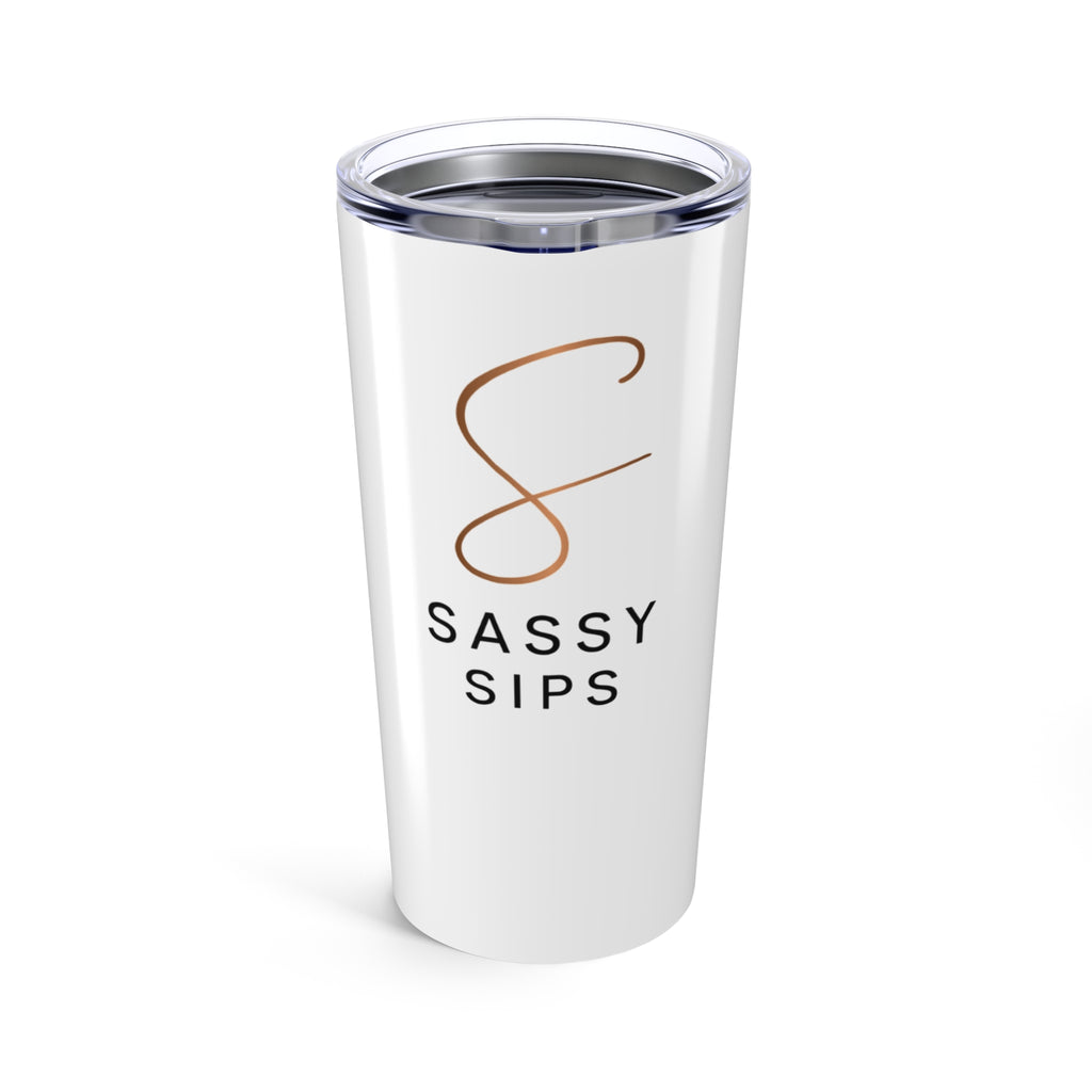 Sassy Sips 20oz Tumbler - Perfect for Coffee, Tea, Gifts, Motivational, Sassy Quotes, Travel Mug