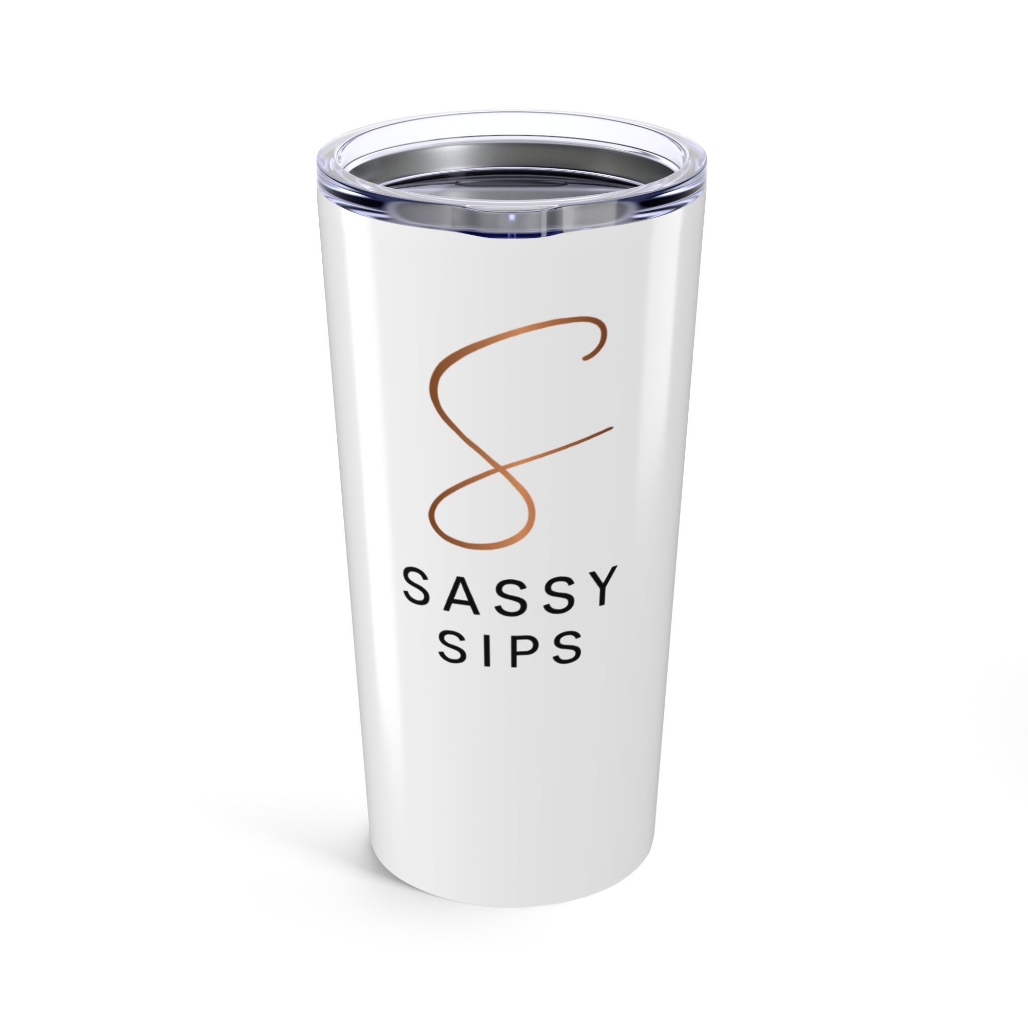 Sassy Sips 20oz Tumbler - Perfect for Coffee, Tea, Gifts, Motivational, Sassy Quotes, Travel Mug