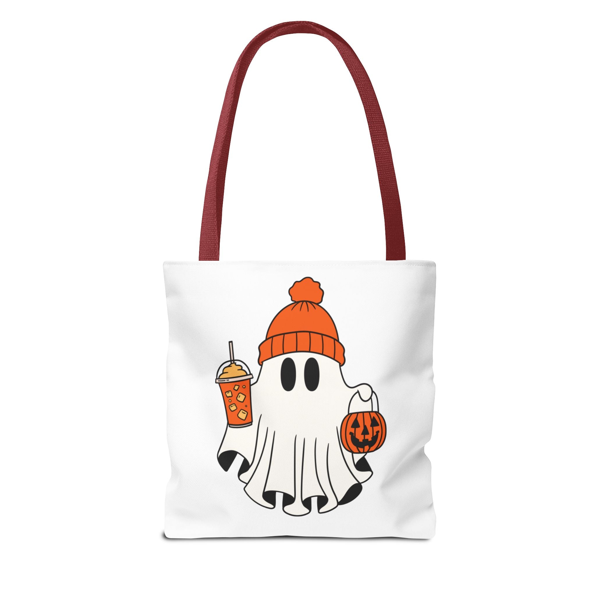 Halloween Tote Bag - Spooky Spirit, Trick or Treat Bag, Momster Design, Ghost Halloween Tote, Fall Festival Accessory