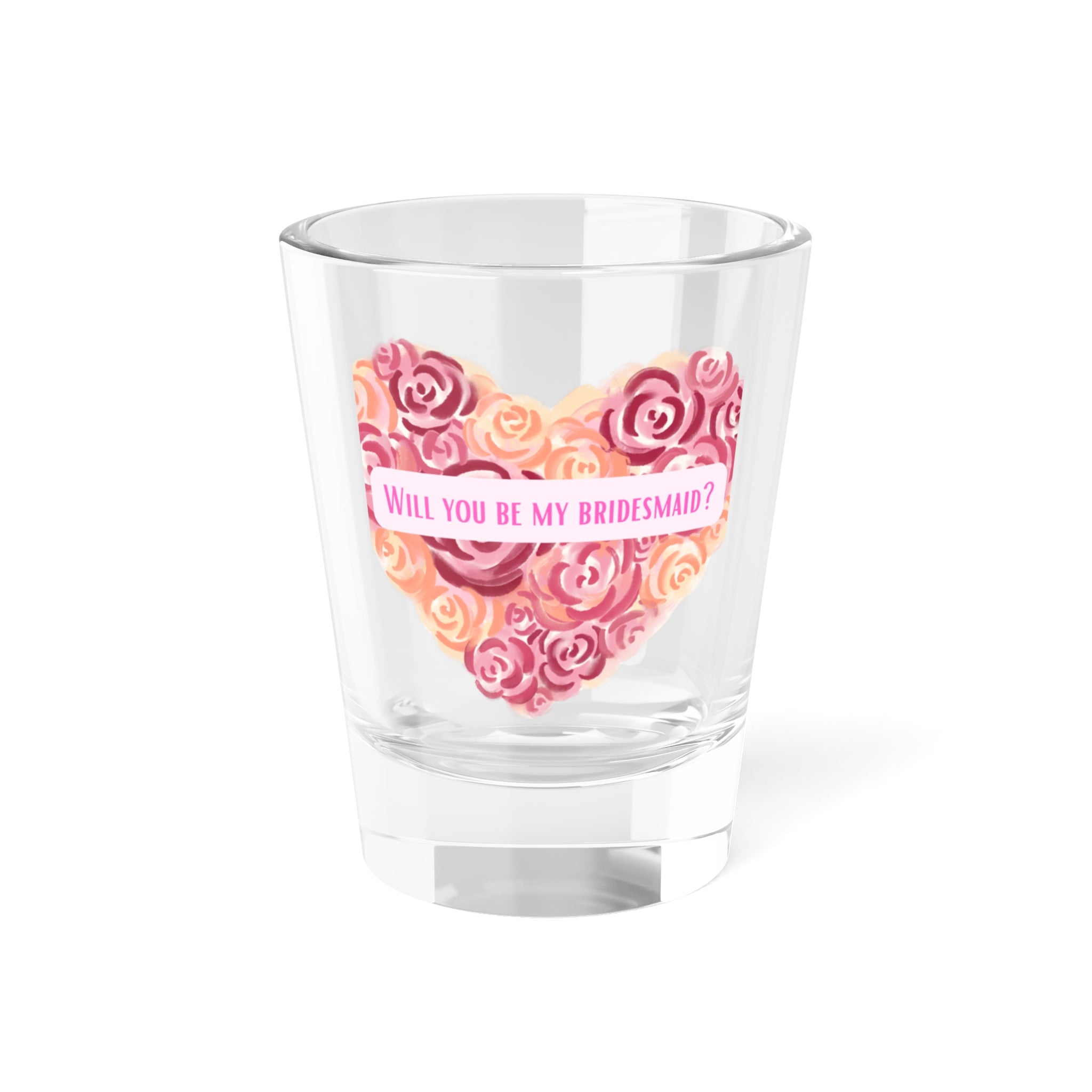 Bridesmaid Shot Glass