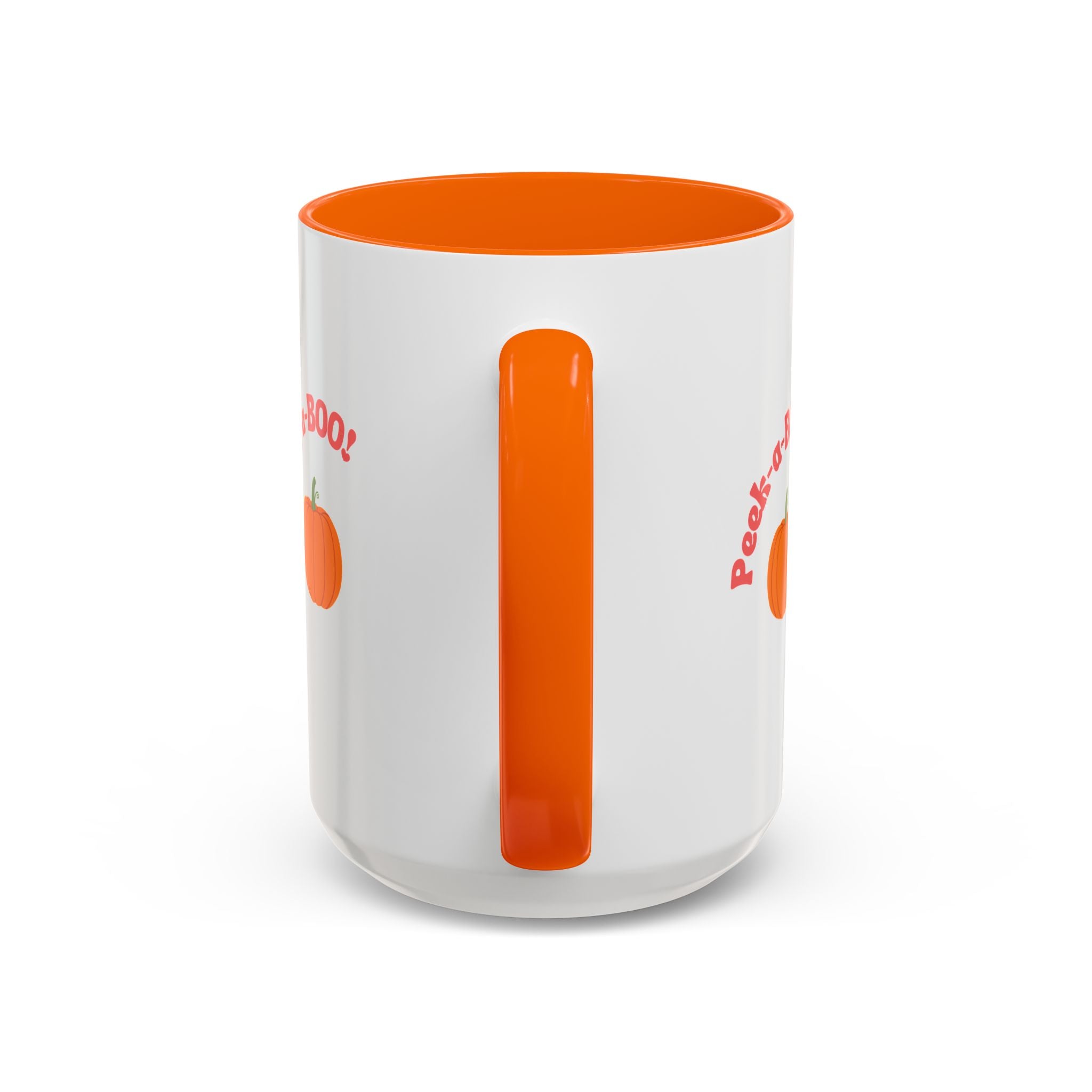 Halloween Ghost Coffee Mug - Peek-a-Boo Design, Spooky Drinkware, October Gift, Cute Mug for Coffee Lovers, Fall Decor