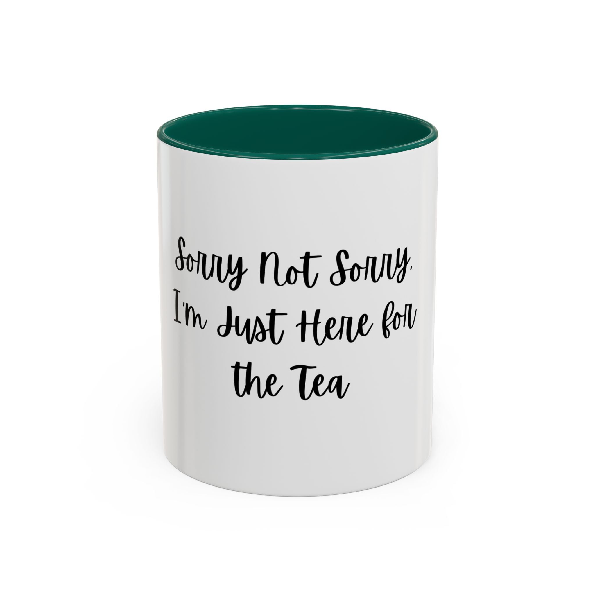 Colorful Quote Mugs, Coffee Lover Gift, Fun Tea Mug, Friendship Gift, Sorry Not Sorry