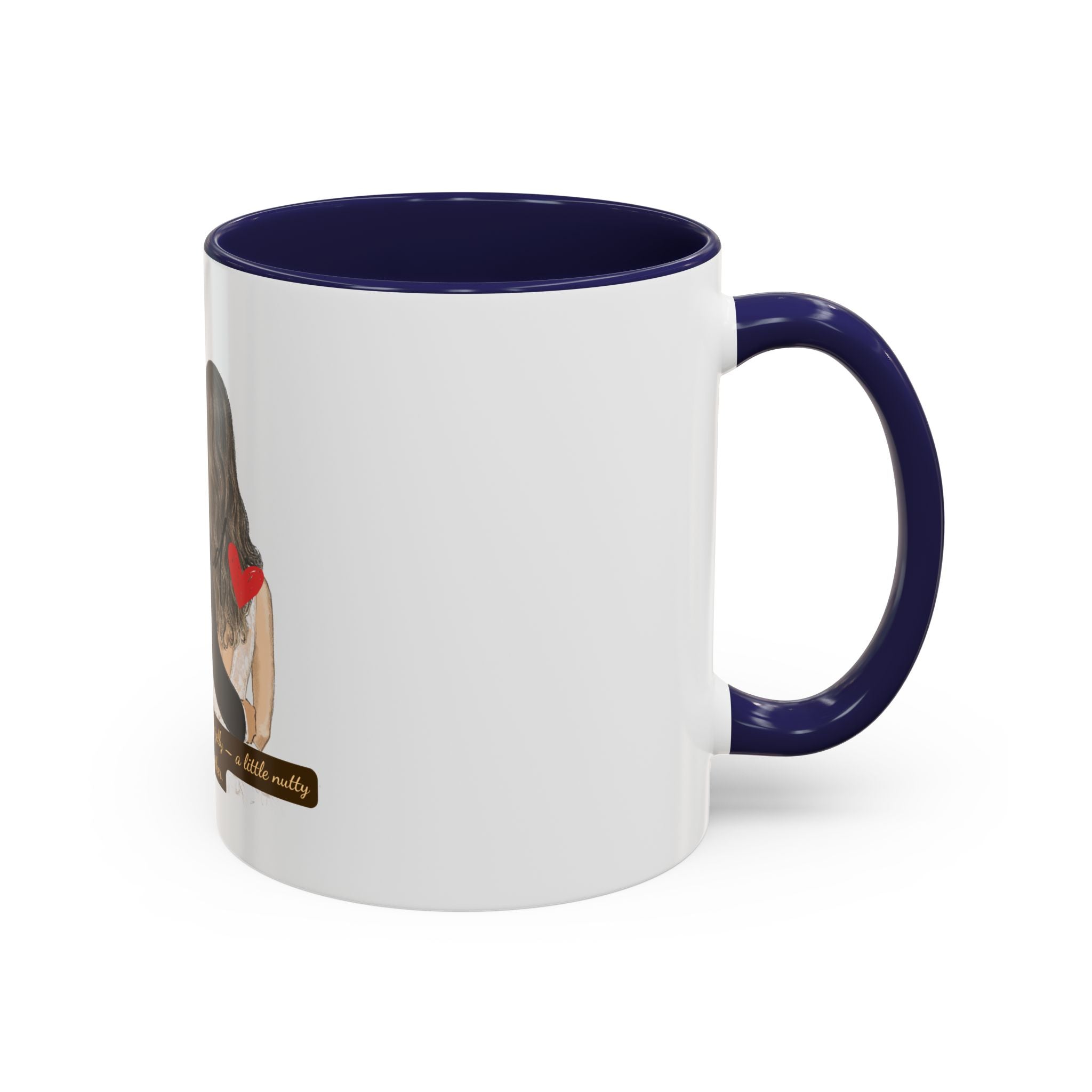 Romantic Accent Coffee Mug for Couples, Personalized Wedding Gift, Sweetheart Gift, Engagement Present, Husband Mug