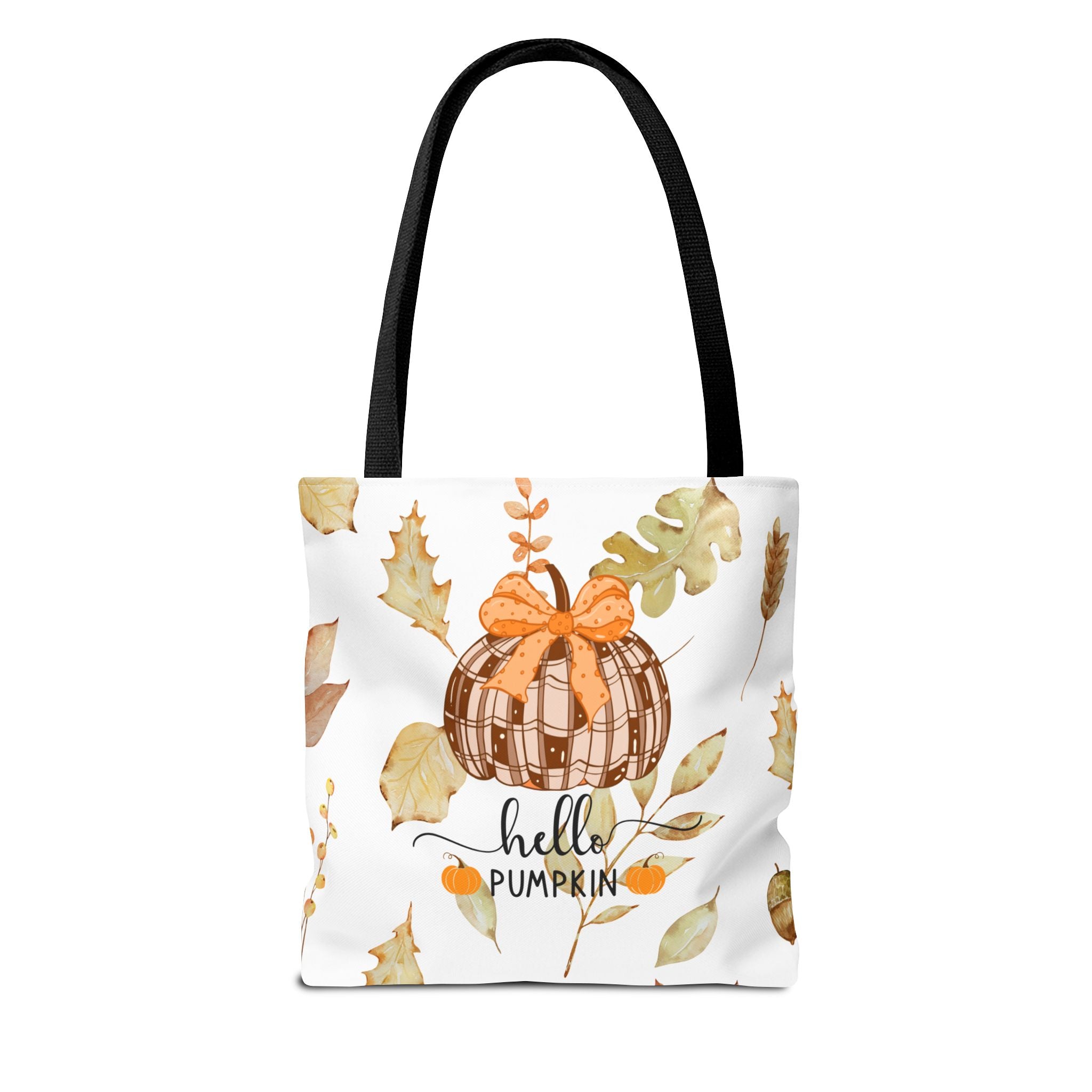 Autumn Tote Bag Hello Pumpkin