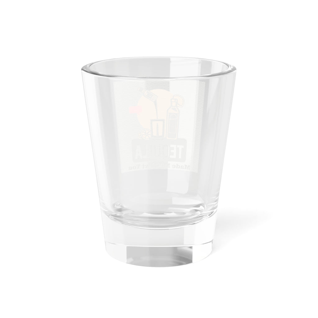 Tequila Shot Glass, Fun Party Favor, DIY Barware Gift, Drinking Games, Funny Quotes