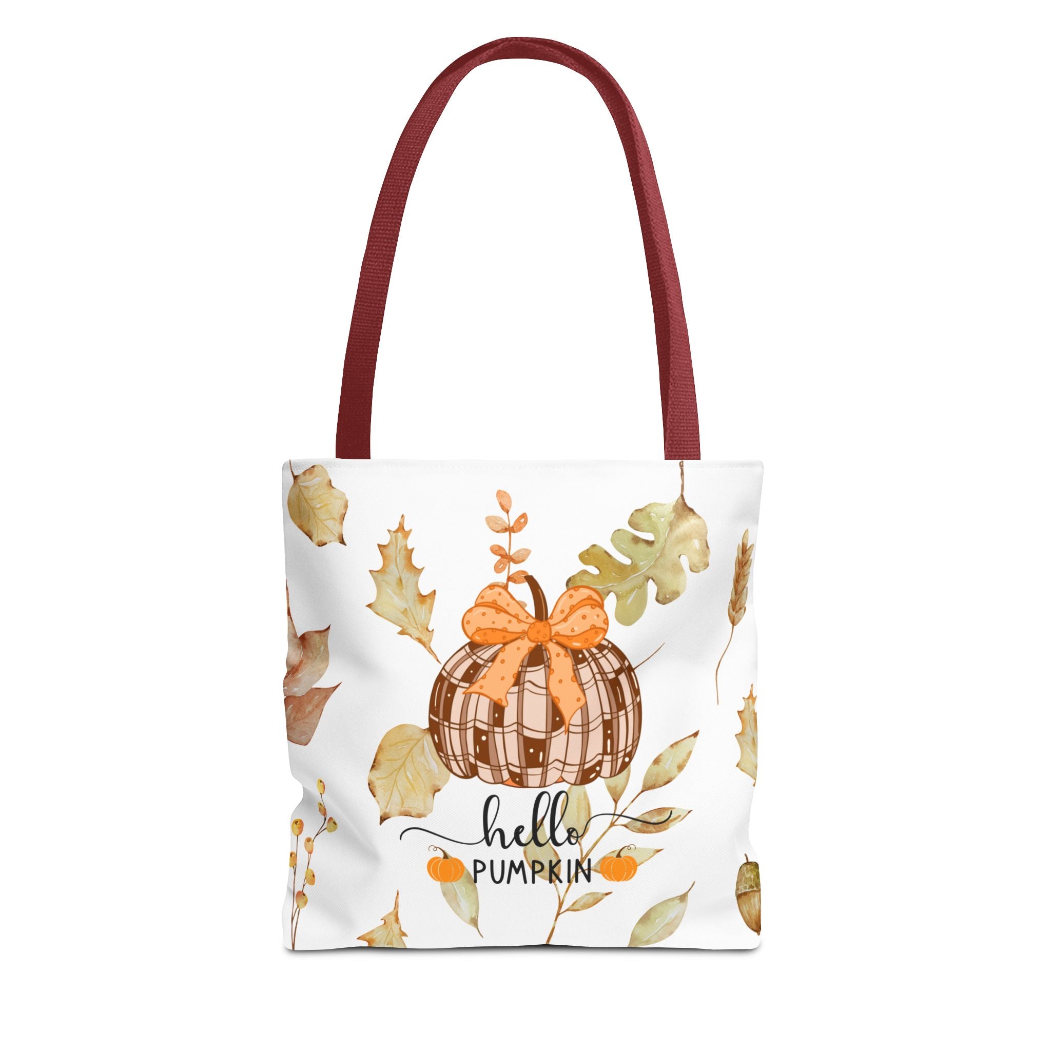 Autumn Tote Bag Hello Pumpkin