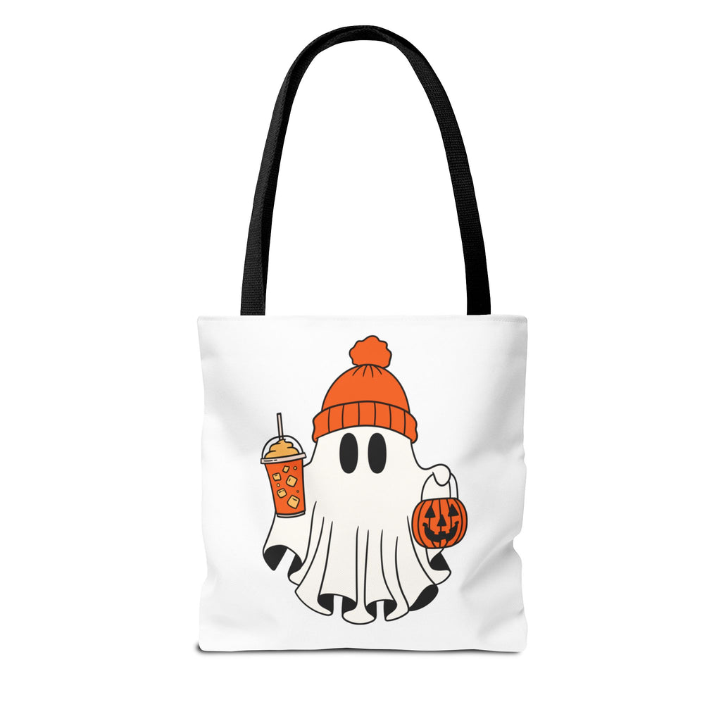 Halloween Tote Bag - Spooky Spirit, Trick or Treat Bag, Momster Design, Ghost Halloween Tote, Fall Festival Accessory