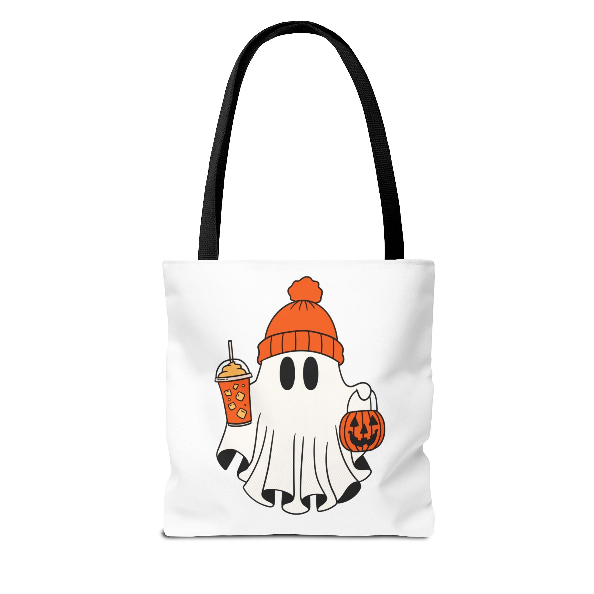 Halloween Tote Bag - Spooky Spirit, Trick or Treat Bag, Momster Design, Ghost Halloween Tote, Fall Festival Accessory