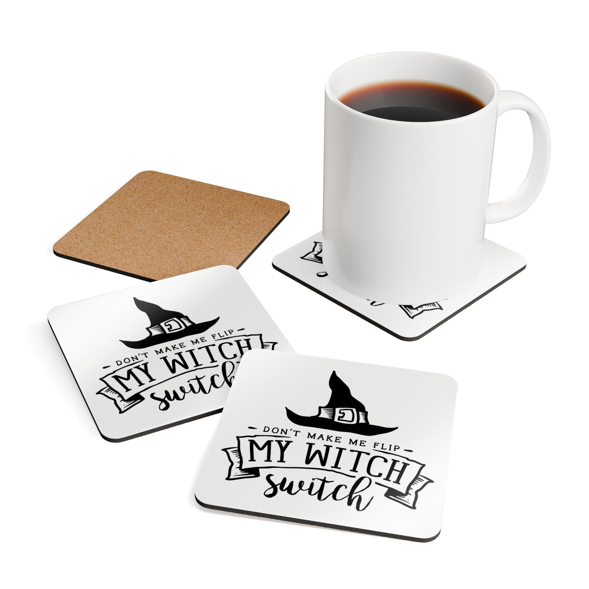 Corkwood Coaster Set