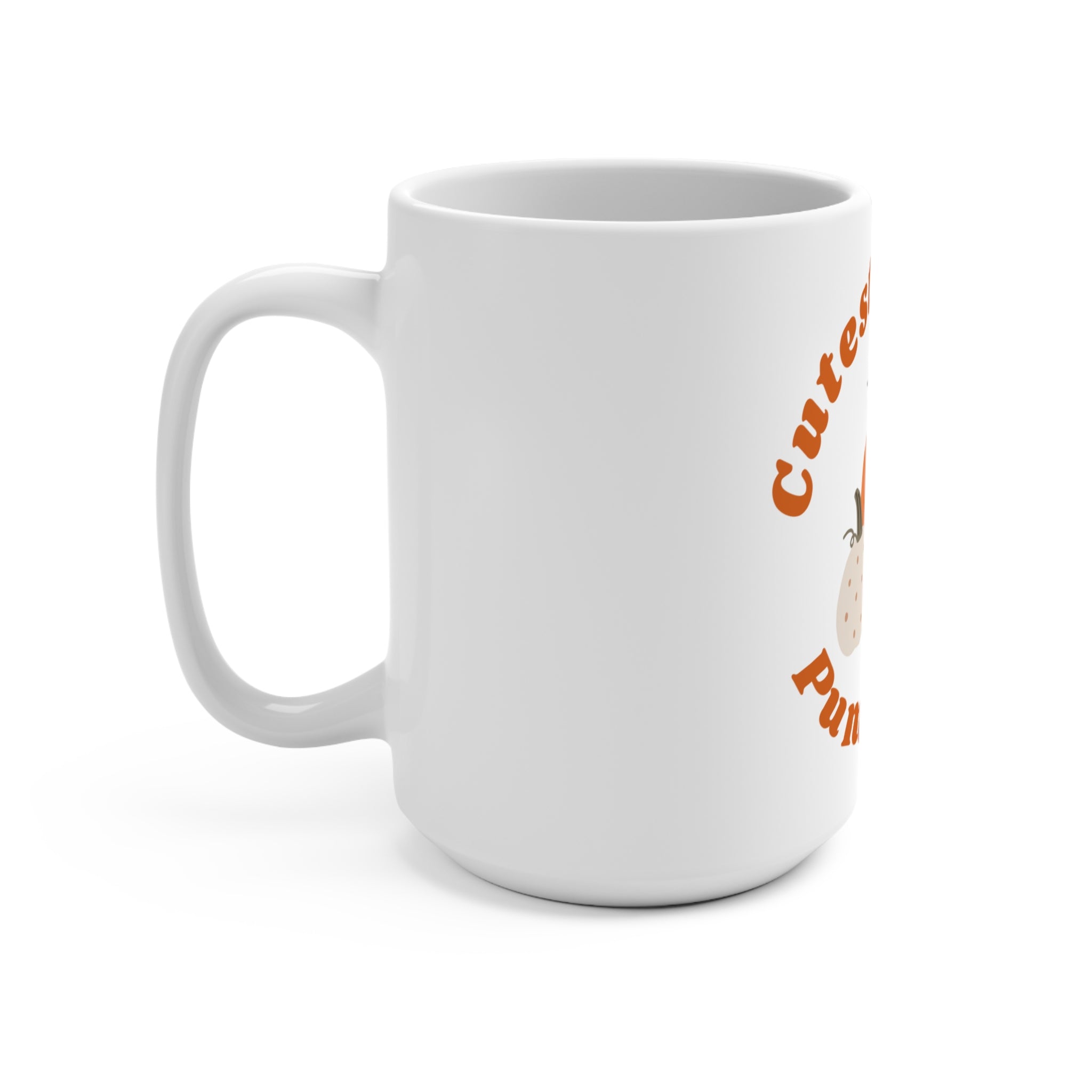 Cute Pumpkin Mug for Fall, Seasonal Coffee Mug, Best Halloween Gift, Cute Little Pumpkin Design, Autumn Decor, Cozy Home Mug