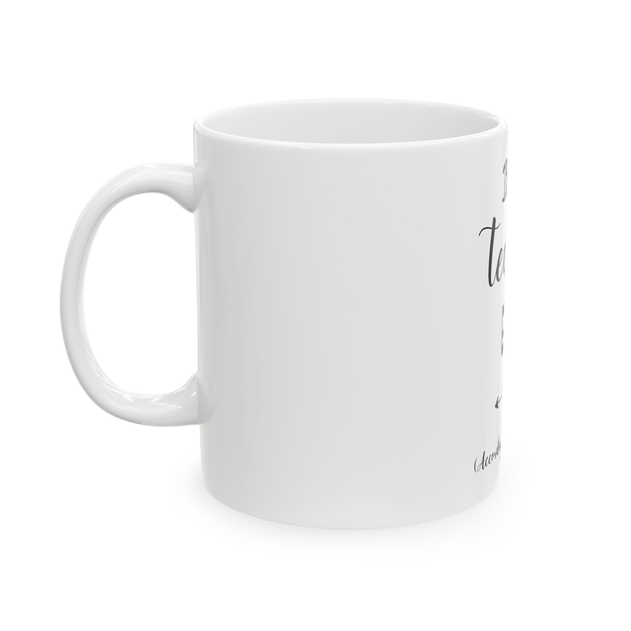 Best Teacher Ever Ceramic Mug - Perfect Gift for Educators, Cute Coffee Cup, Teacher Appreciation, Back to School, Birthday Present