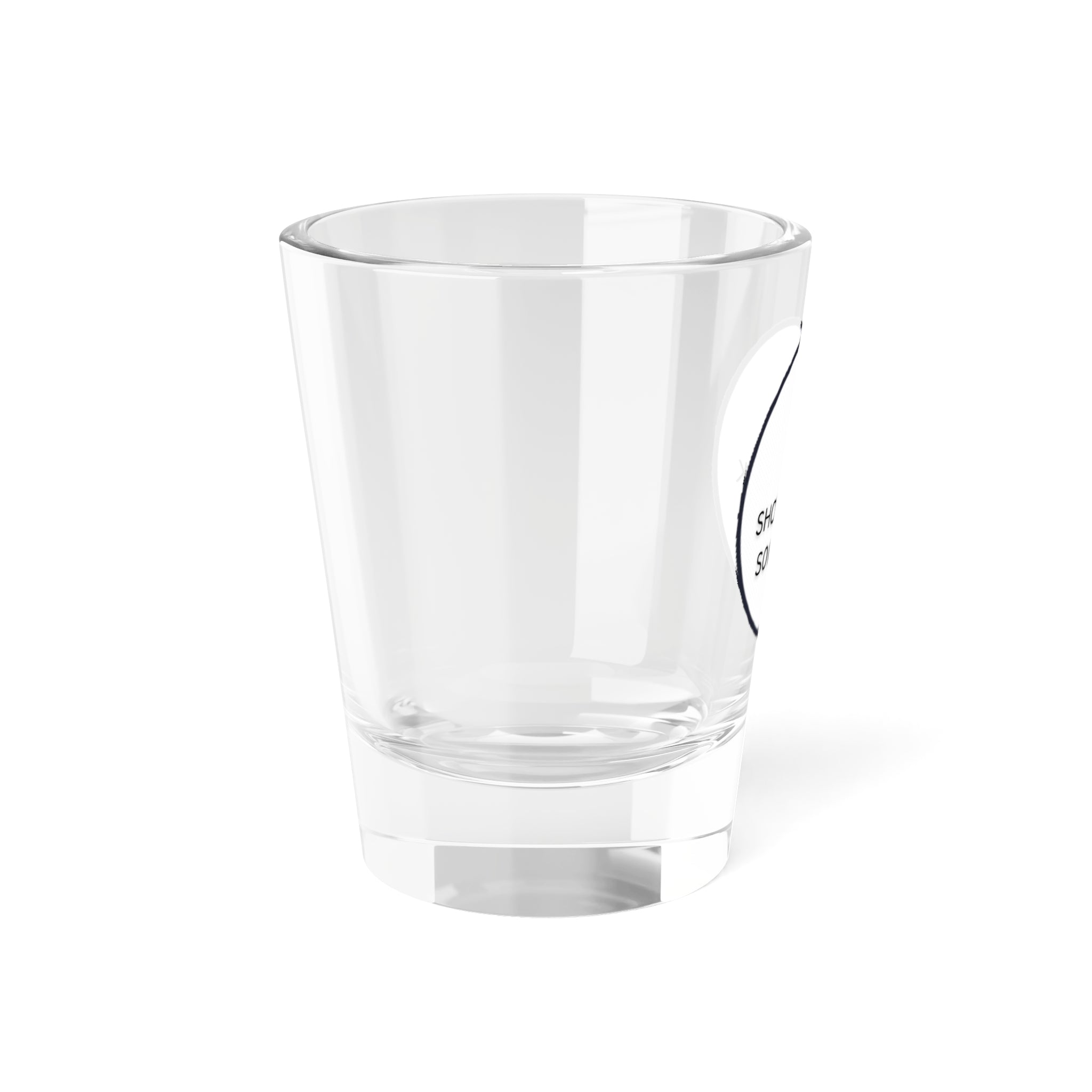 Shot Glass, 1.5oz "Shot O'Clock Somewhere" | Fun Party Favor, Gift for Friends, Home Bar Decor, Cocktail Lover's Essential