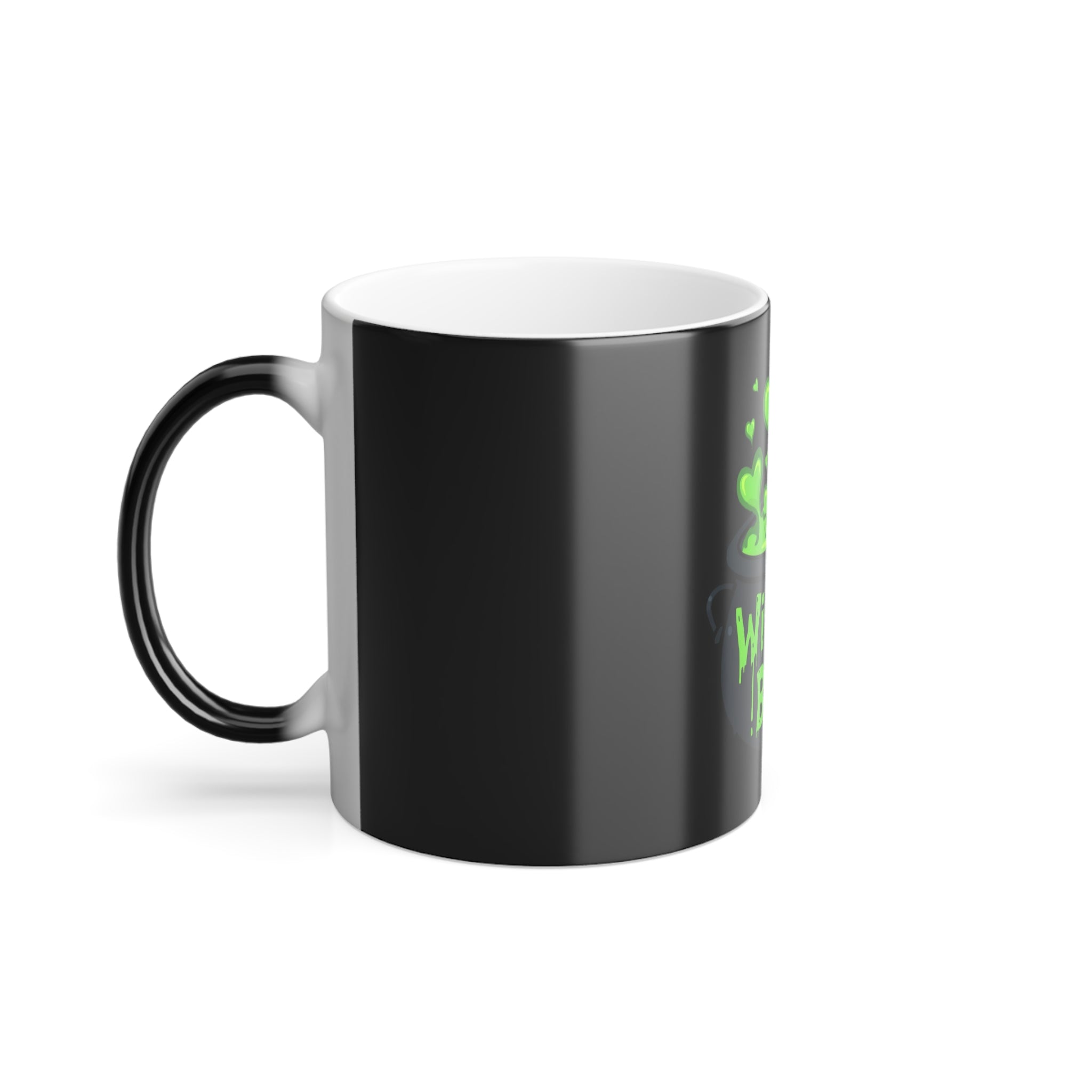 Witch's Brew Color Morphing Mug, Magical Mug Gift, Halloween Decor, Witchcraft Accessory, Color Changing Coffee Cup