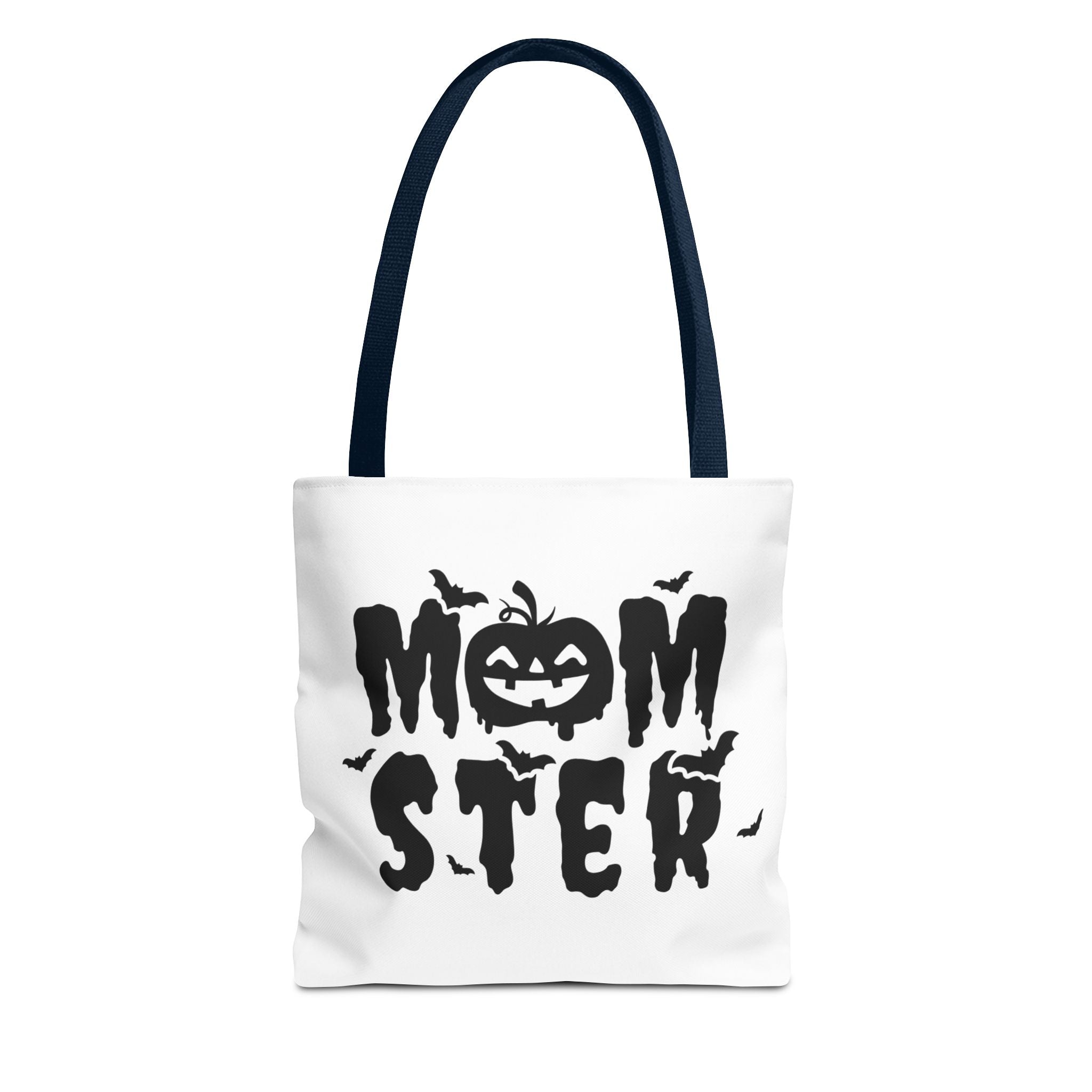 Halloween Tote Bag - Spooky Spirit, Trick or Treat Bag, Momster Design, Ghost Halloween Tote, Fall Festival Accessory