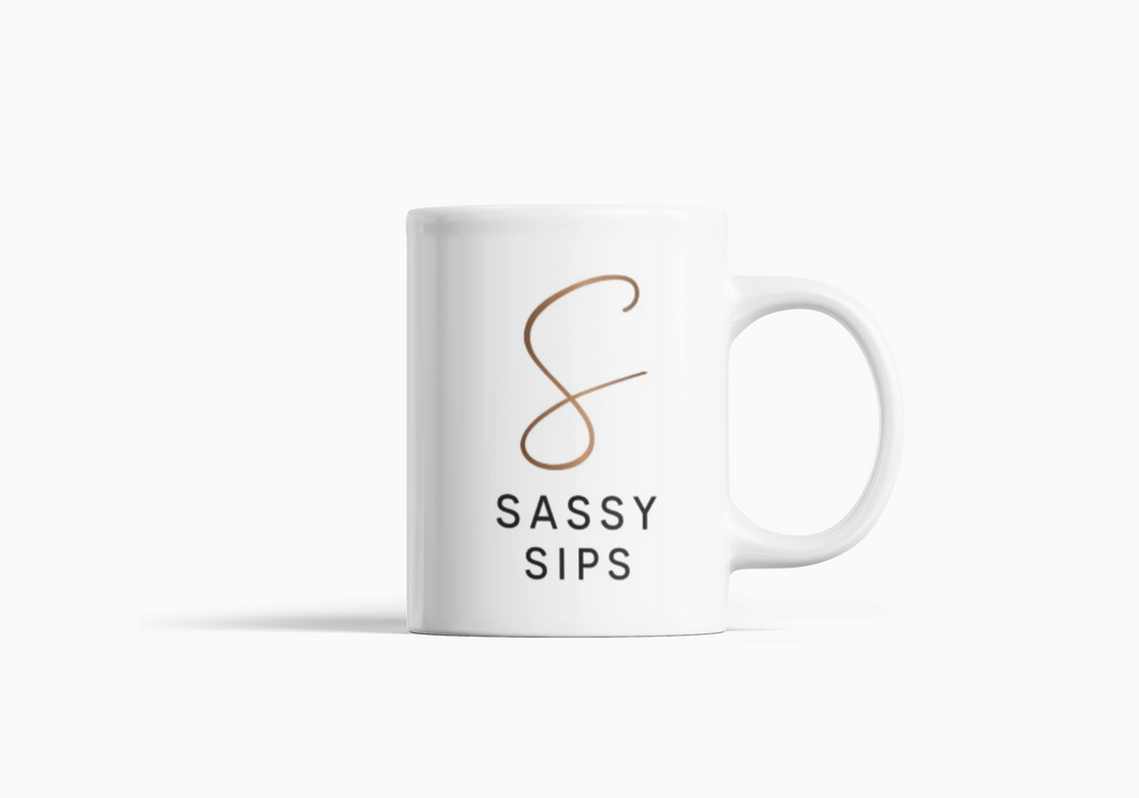 Sassy Sips Mug, Coffee Cup, Funny Mug, Gift for Friends, Office Humor, Unique Drinkware