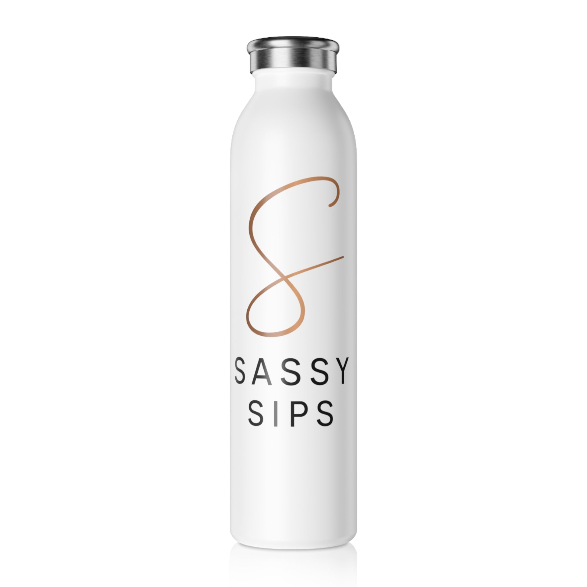 Sassy Sips Slim Water Bottle