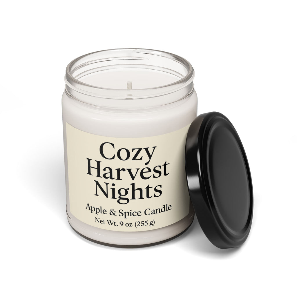 Cozy Harvest Nights Candle Apple & Spice Scented Soy Candle
