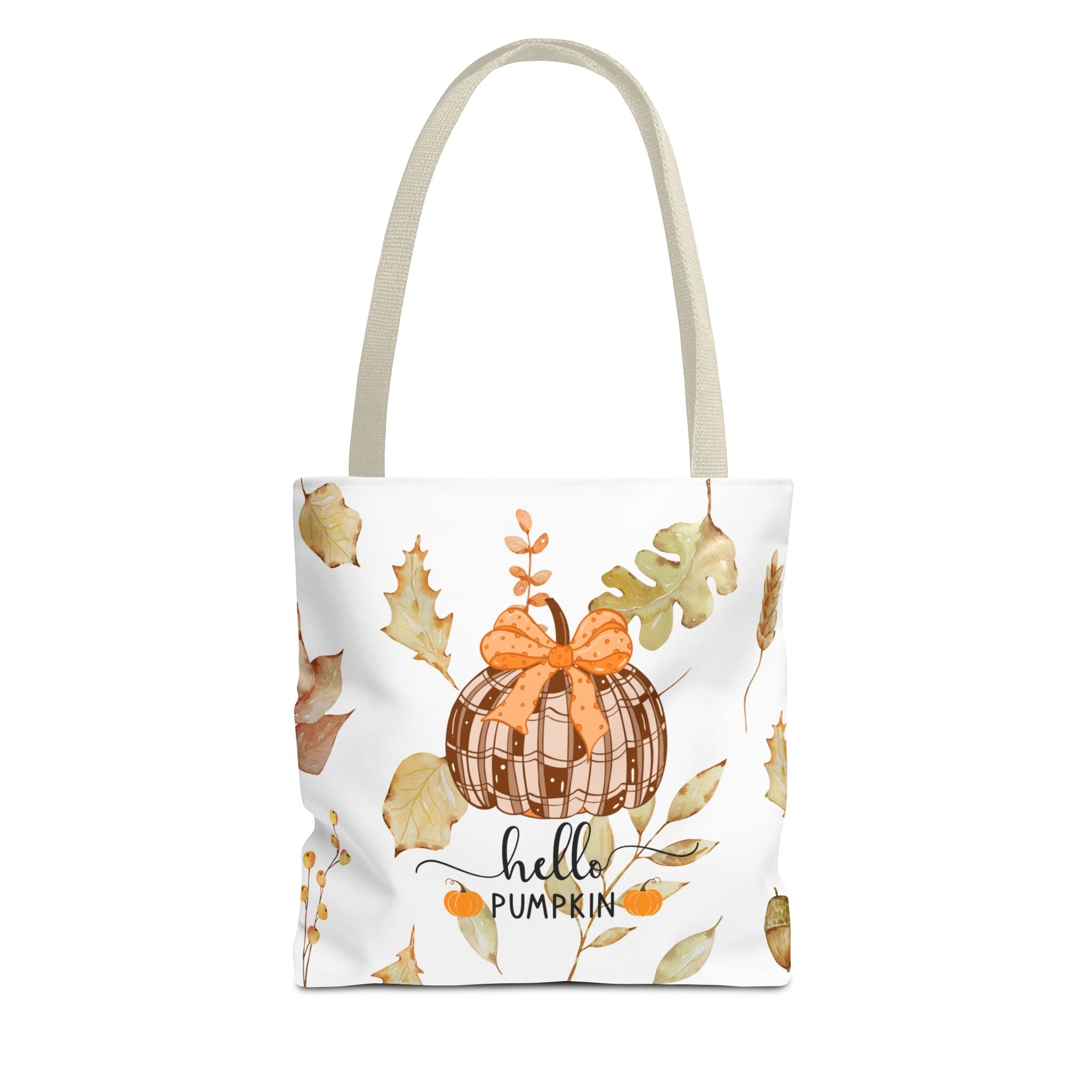 Autumn Tote Bag Hello Pumpkin