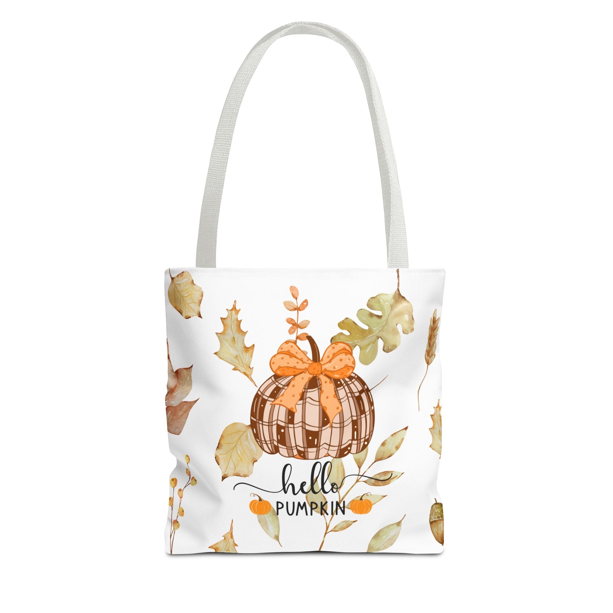 Autumn Tote Bag Hello Pumpkin
