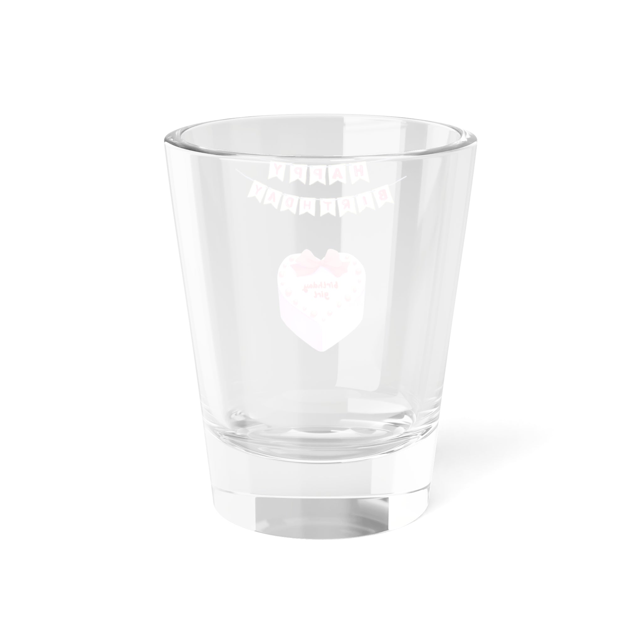 Birthday Shot Glass, Happy Birthday Gift, 1.5oz Party Decor, Celebration Drinkware, Fun Birthday Ideas