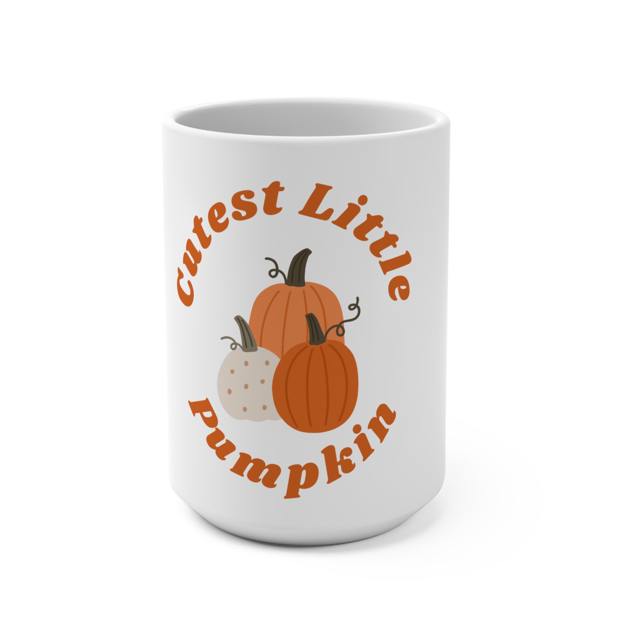 Cute Pumpkin Mug for Fall, Seasonal Coffee Mug, Best Halloween Gift, Cute Little Pumpkin Design, Autumn Decor, Cozy Home Mug