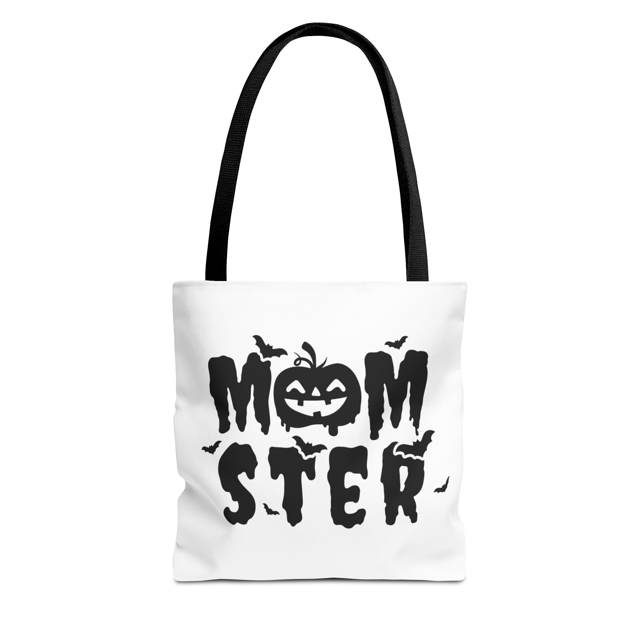 Halloween Tote Bag - Spooky Spirit, Trick or Treat Bag, Momster Design, Ghost Halloween Tote, Fall Festival Accessory