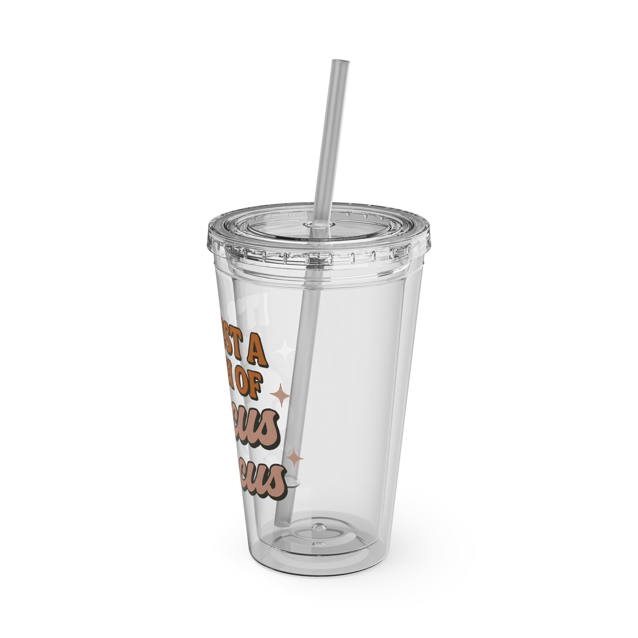 Sunsplash Tumbler with Straw, 16oz
