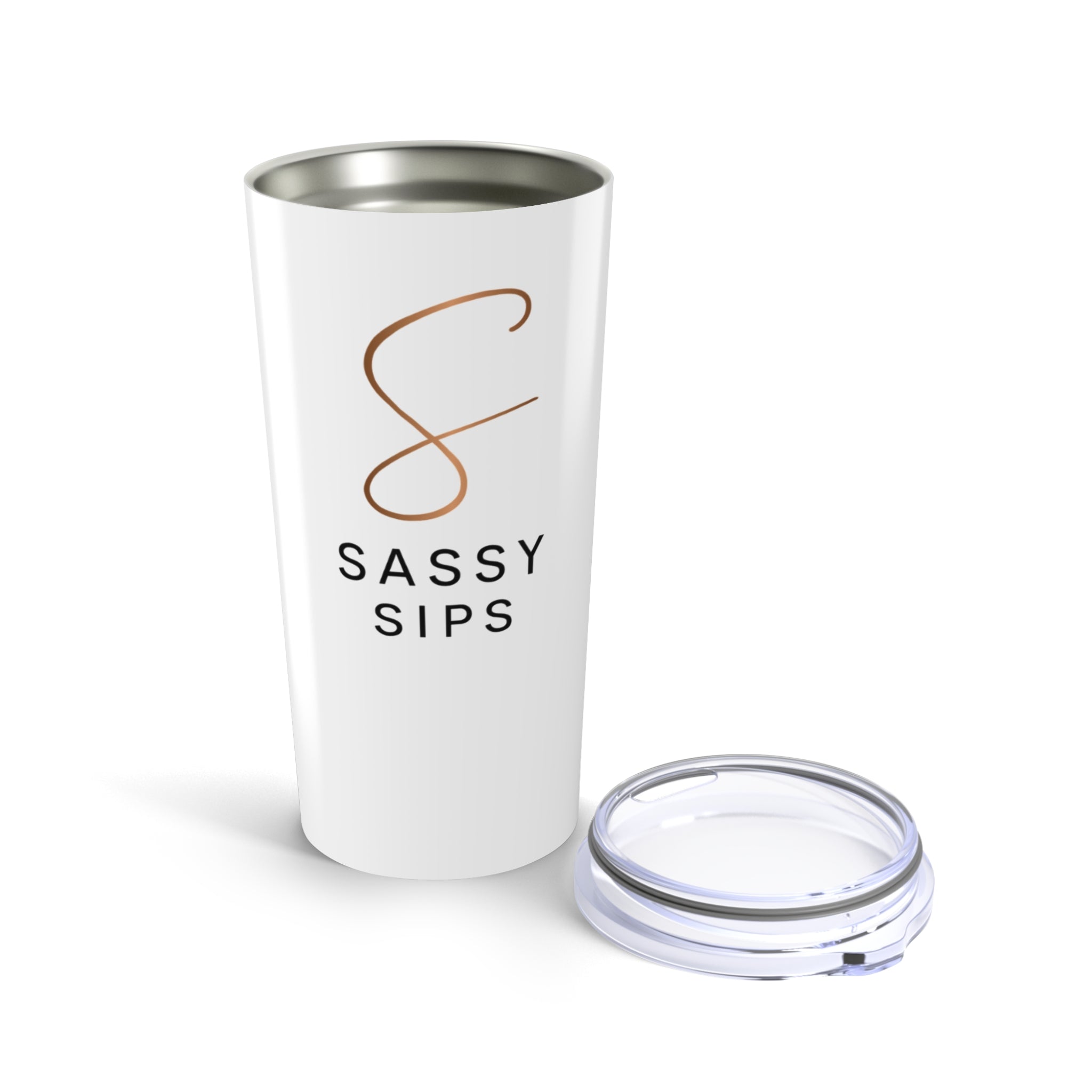Sassy Sips 20oz Tumbler - Perfect for Coffee, Tea, Gifts, Motivational, Sassy Quotes, Travel Mug