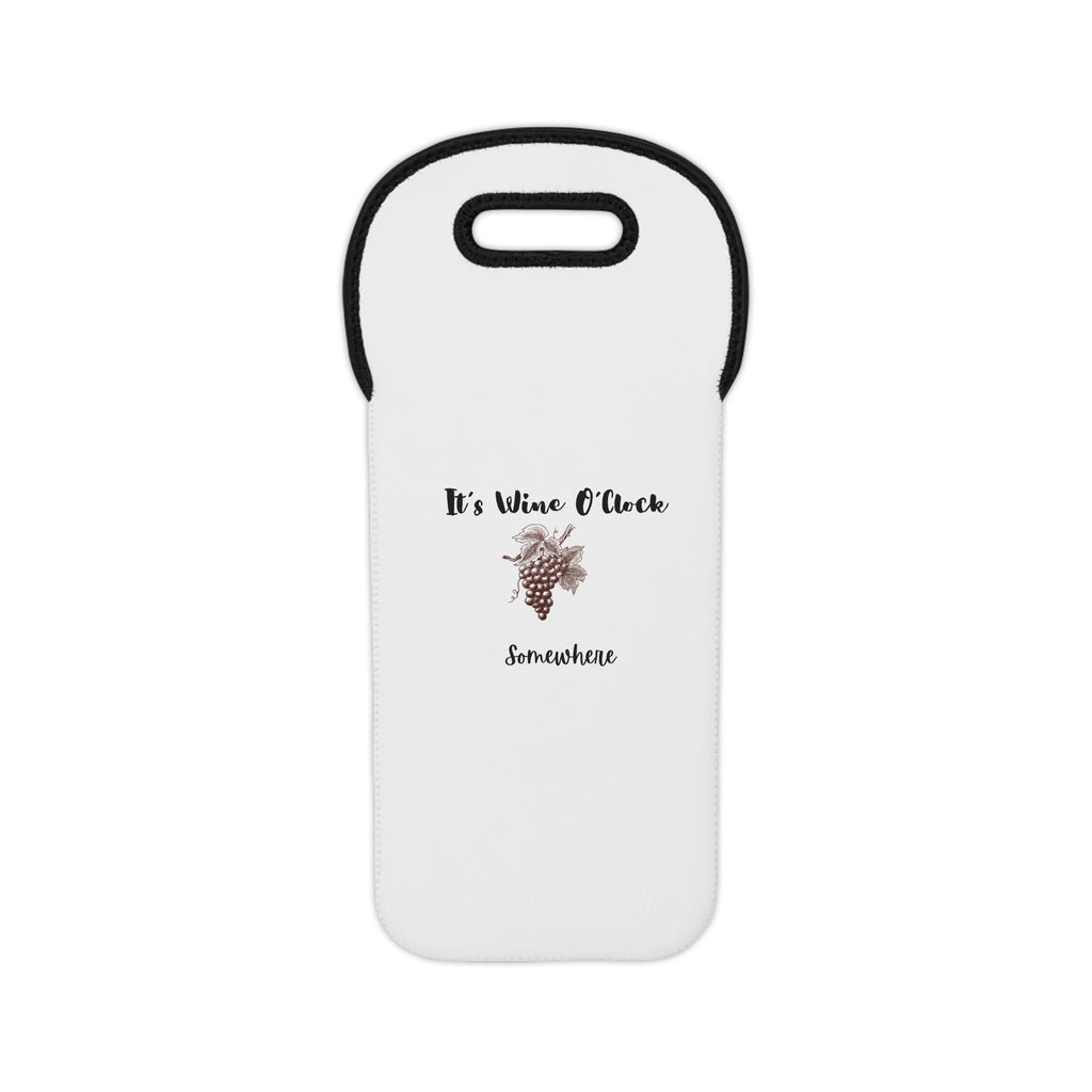 Wine Tote Bag with Grapes Design - Perfect for Wine Lovers, Gifts for Hostess, Wine Accessories, Elegant Storage, Party Essentials